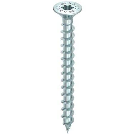 Vis Heco Topix-Plus tête fraisée Torx acier zingué blanc HECO
