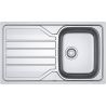 Évier inox encastré 1 cuve RENOVA KRANKE 897642