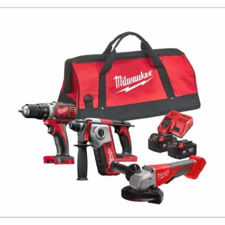 Lot 3 outils 18 V MILWAUKEE 4933498565
