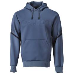 Sweat à capuche bleu...