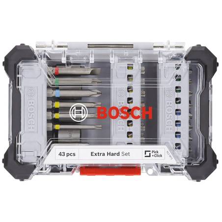 Coffret embouts de vissage 43 pièces BOSCH 2607017164