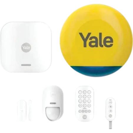 Alarme intelligente Starter Kit + sirène extérieure YALE AL-SK3-1A-EU