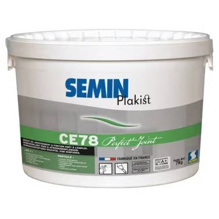 Enduit CE78 Perfect'joint pour plaques de plâtre SEMIN