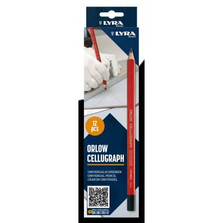 Crayon x12 spécial métal LYRA 1940101