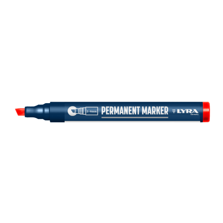 Marqueur permanent pointe biseautée LYRA