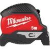 Mètre ruban 5m premium magnétique MILWAUKEE 4932498768
