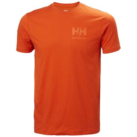Tee-shirt Logo Program orange HELLY HANSEN