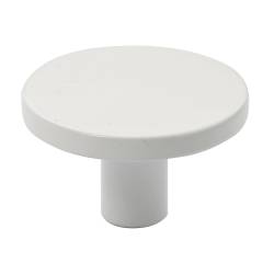 Bouton como zamak blanc mat...