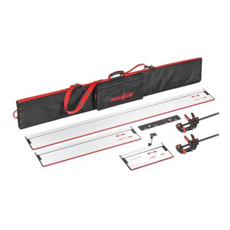 Lot housse de transport rail 80 et 160 cm + serre-joint F-SZC MAFELL 209592