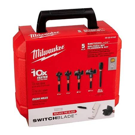 Coffret de 4 mèches à chapelle MILWAUKEE 4932479503