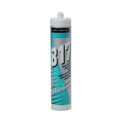 Mastic silicone blanc 817...