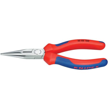 Pince à bec demi-ronde KNIPEX