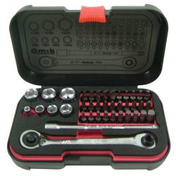 Coffret embout + douilles 1/4'' MOB