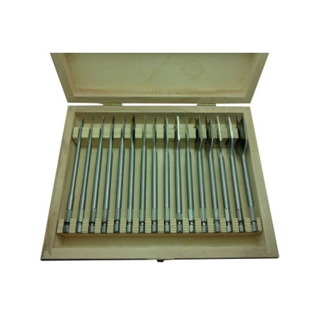 Coffret de 16 mèches plates 6 pans FAMMAB