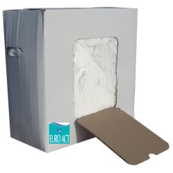 Carton chiffon blanc