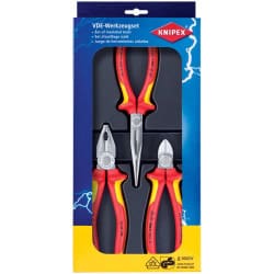 Jeu de 3 pinces isolées KNIPEX