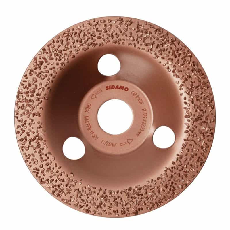Assiette à poncer carbure Ø 125 mm SIDAMO 10805012