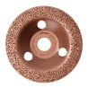 Assiette à poncer carbure Ø125 mm CARBOCUP SIDAMO 10805012