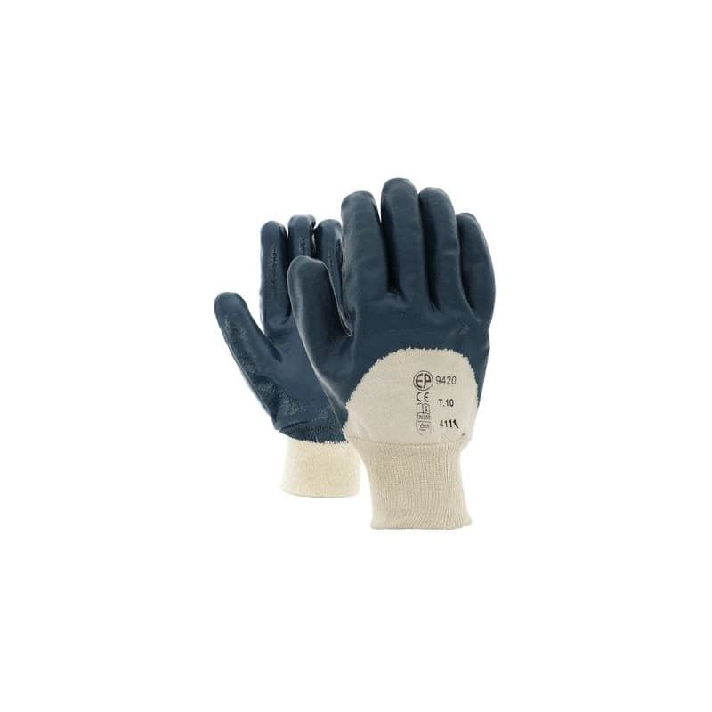 Gants enduction