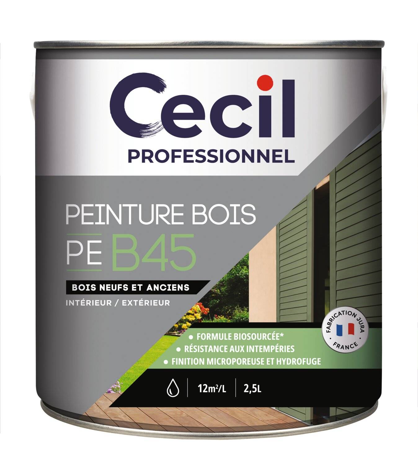 Peinture pour le bois extérieur