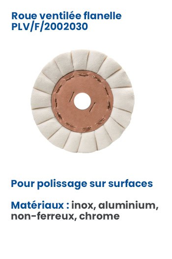 Roue ventilée flanelle PLV/F/2002030