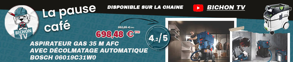 Pause café Aspirateur GAS 35 M AFC avec décolmatage automatique BOSCH