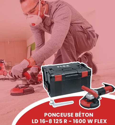 Ponceuse béton LD 16-8 125 R - 1600 W FLEX 920331