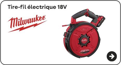 Tire-fil électrique automatique 18V M18 FUEL FPFT-202 30m NC Set MILWAUKEE 4933471954