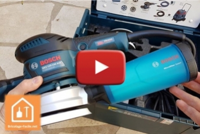 Présentation et démonstration de la ponceuse excentrique GEX 125-150AVE BOSCH