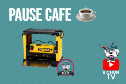 Pause café Rabot de chantier 1800 W 317 mm DEWALT DW733