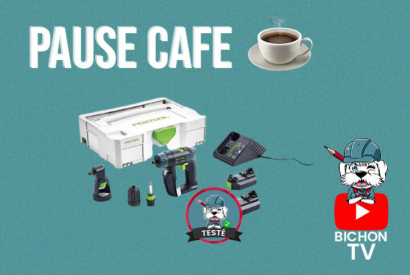 Pause café Perceuse visseuse sans fil CXS Li 10,8V 2,6Ah SET FESTOOL 564532