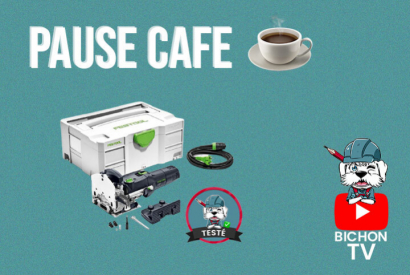 Pause café Fraiseuse d'assemblage domino DF 500 Q-PLUS FESTOOL 574325