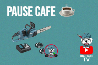 Pause café Tronçonneuse 36V (2 x 18 V 3 Ah) 35 cm MAKITA DUC353RF2