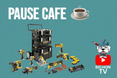 Pause café Lot 8 outils XR 18 V 5 Ah DEWALT DCK853P4-QW