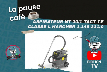 Pause café : l'Aspirateur NT 30/1 TACT TE Classe L KARCHER