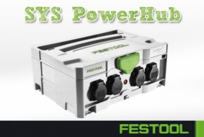 Le SYS-PowerHub FESTOOL : moitié Systainer / moitié rallonge