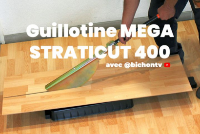 Pause Café : Guillotine professionnelle MEGA STRATICUT 400 mm à sol stratifié
