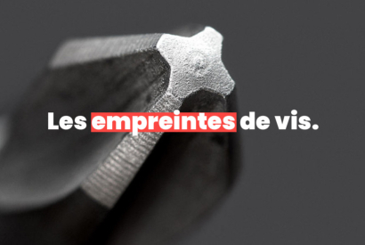 Les empreintes de vis !