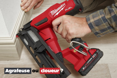 Agrafeur et cloueur, que choisir ?