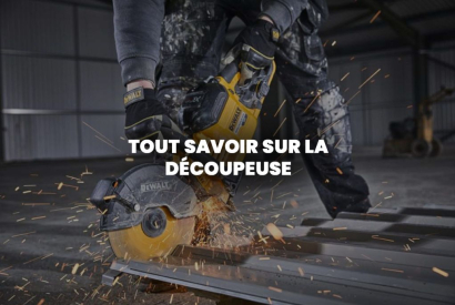 La découpeuse : un outil indispensable sur les chantiers.