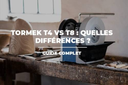 Tormek T4 VS T8 : quelles différences et laquelle choisir ? Guide complet.
